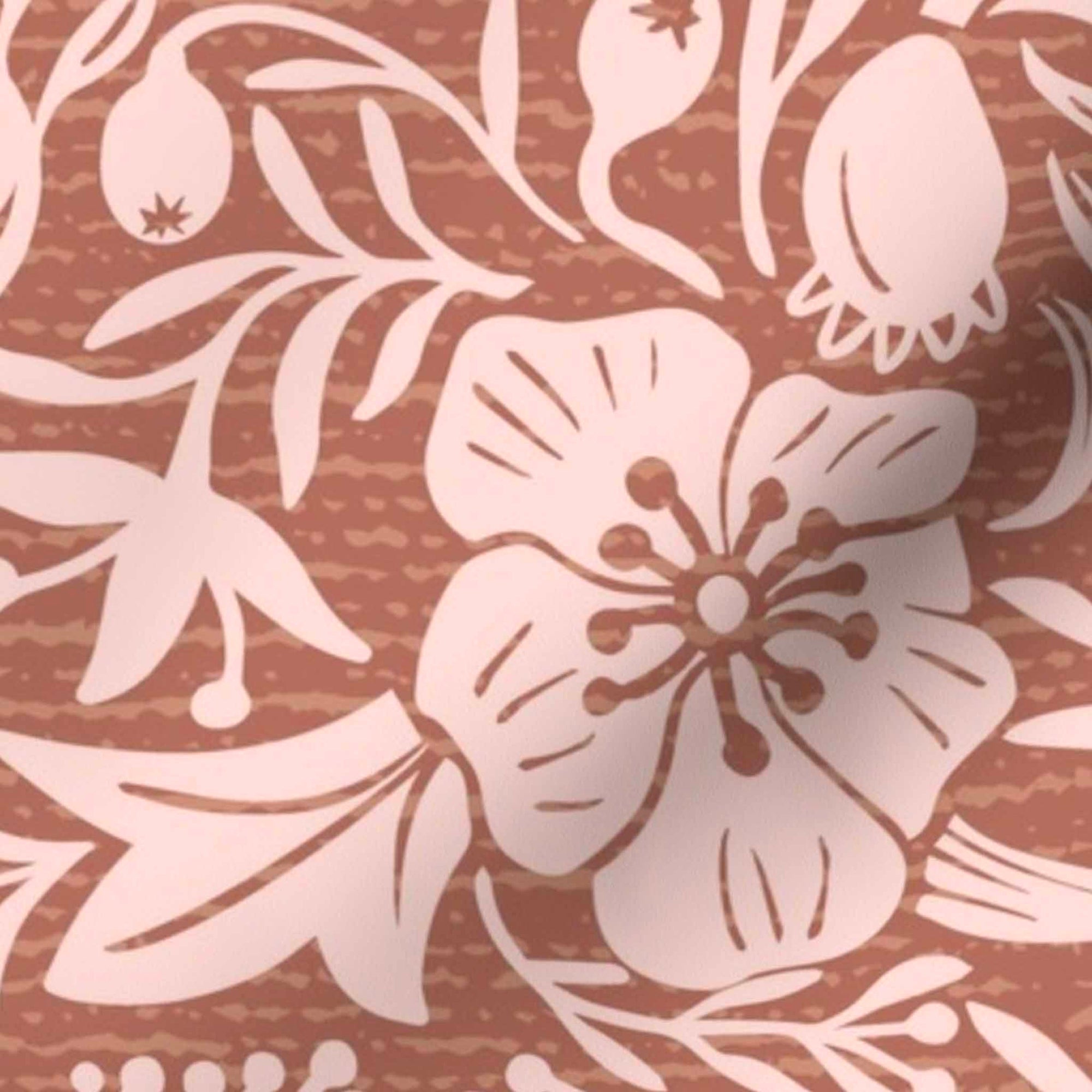 Brown and beige pattern detail.