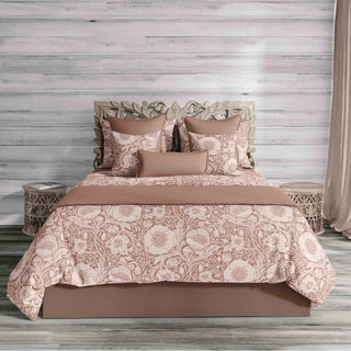 Poppies on brown background 100% Cotton Duvet Cover
