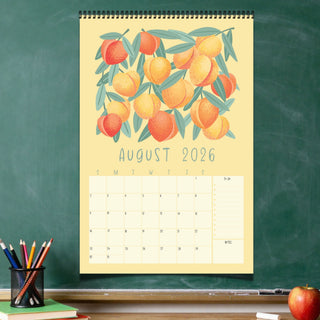 2026–27 School Year Wall Calendar - Starting in August