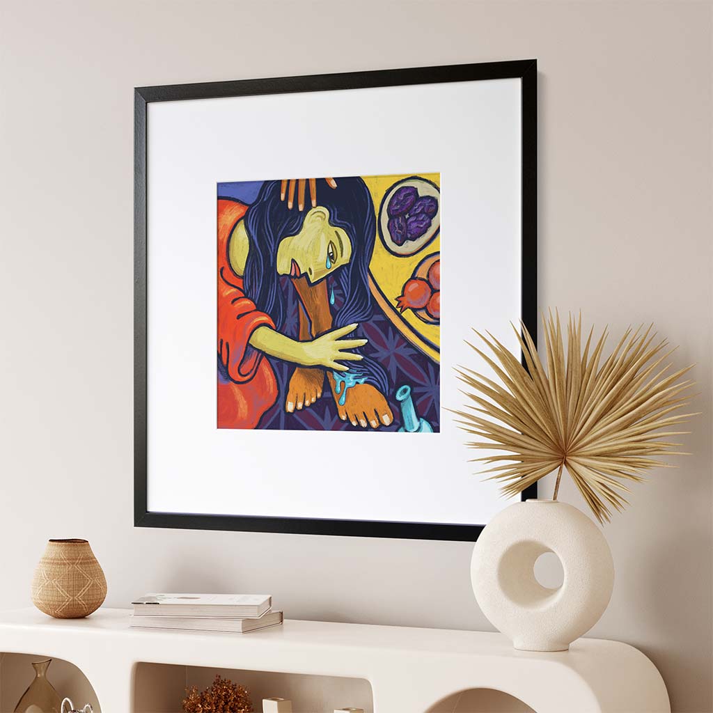 Anointing of Jesus Biblical Art - New Testament Art