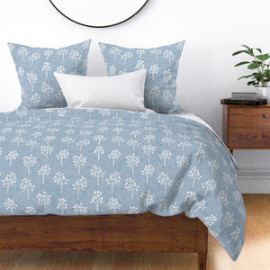 Example duvet cover and euro shams (not included in the set). 