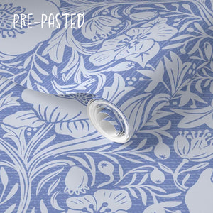 Pre-Pasted Removable Wallpaper has a smooth finish.