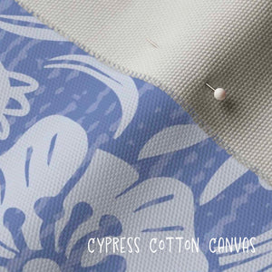 Cypress cotton canvas fabric detail.