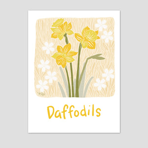 Spring Daffodils Giclee Print