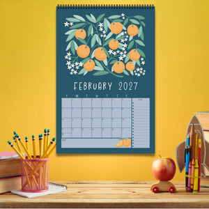 Large Family & Teacher Planner for Home, Kitchen, Classroom