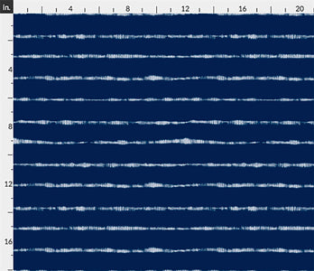  Shibori Indigo Tie Dye Horizons Indigo Small Pattern Peel & Stick and Pre-Pasted Wallpaper scale example
