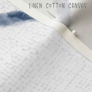 Linen Cotton Canvas fabric detail