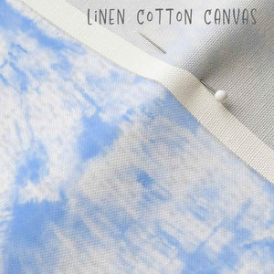 Linen Cotton Canvas fabric detail