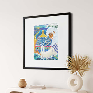 Isaiah 54 Biblical Artwork - Framed artwork example