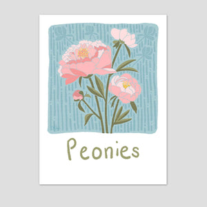 Precious Peonies Giclee Print - All art is unframed