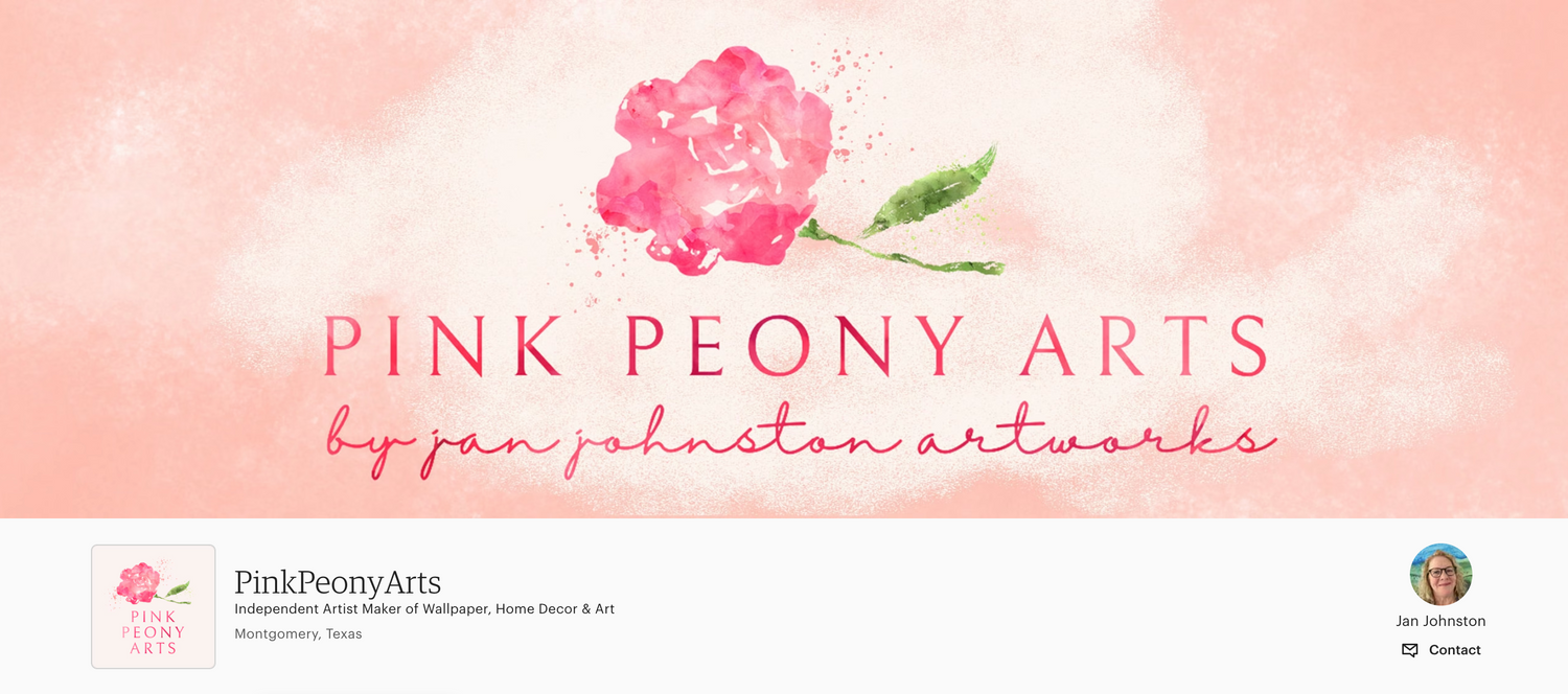 Pink Peony Arts Etsy Shop