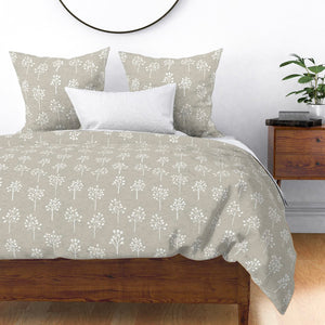 Example duvet cover and euro shams (not included in the set. Email me if you want to order Euro Shams.