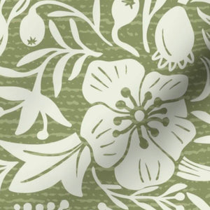 Sage Green pattern detail