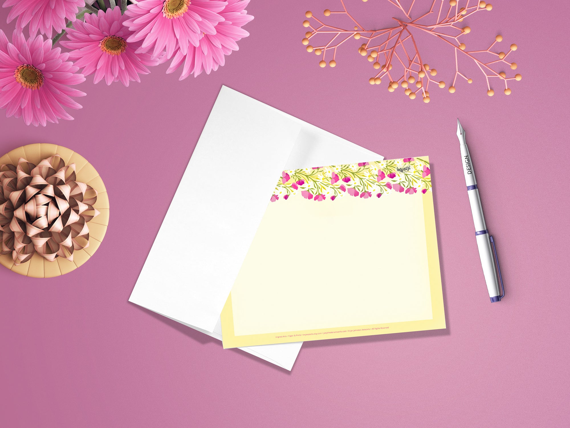 Enjoy the art of writing with our fine stationery