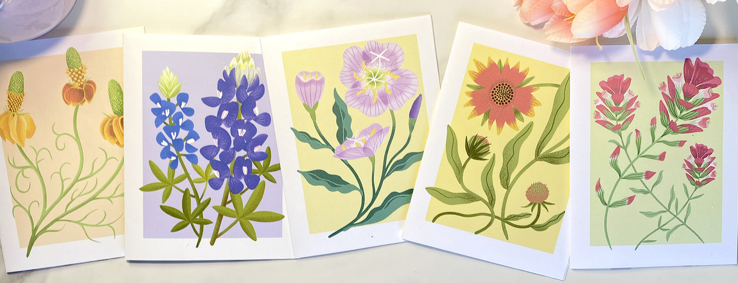 Texas Wildflower Cards