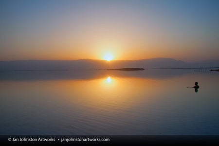 Dead Sea Sunrise Print