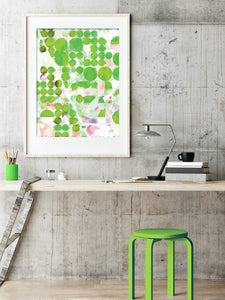 Green Terra Firma Print