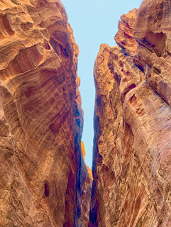 The Siq - Looking Up Print