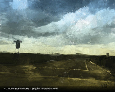 New Mexico Passing Storm Print