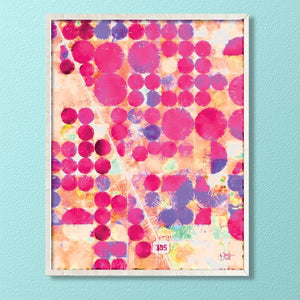 Pink Terra Firma Print